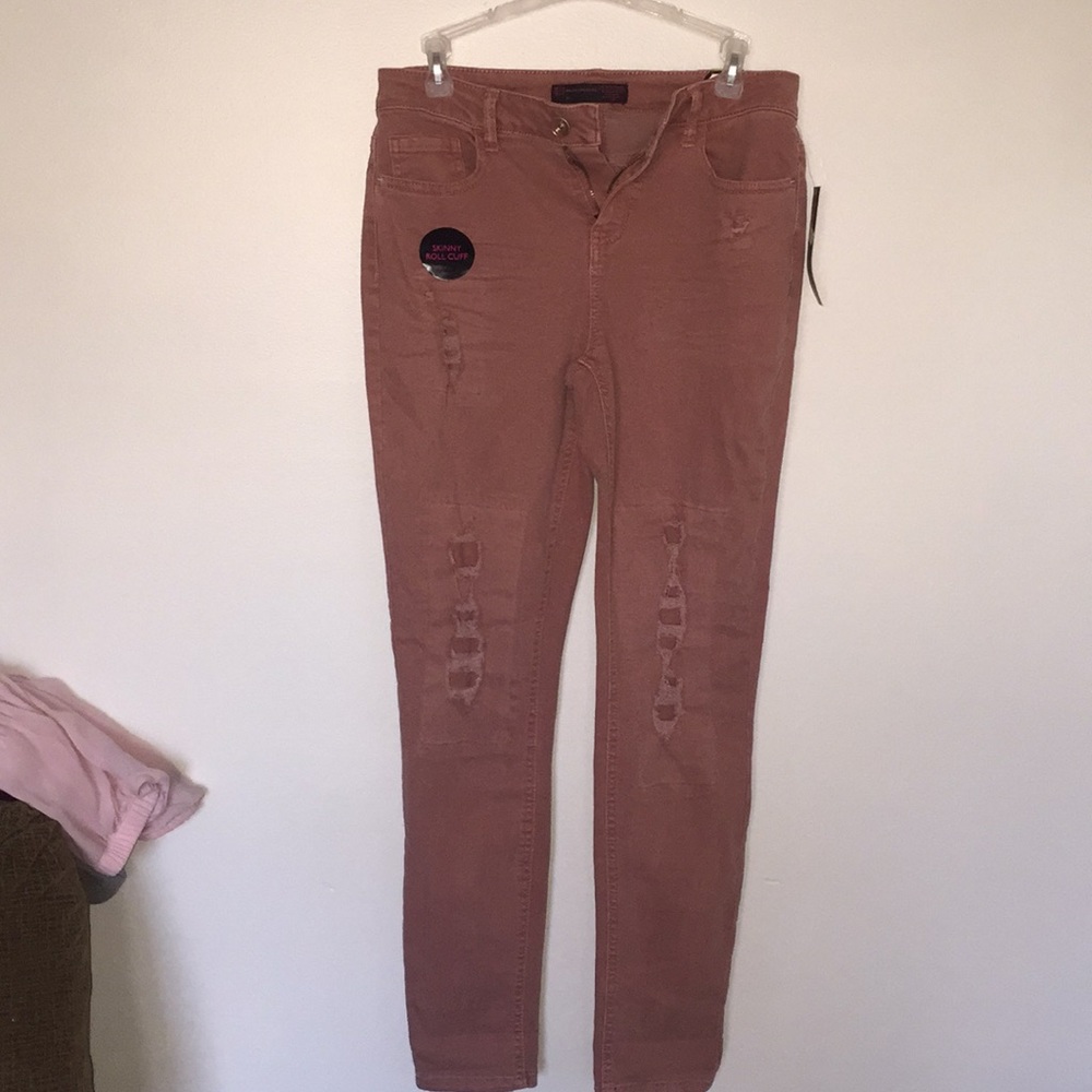 “Ripped” Skinny Jeans